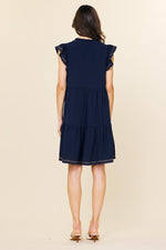 Contrast Stitch Dress