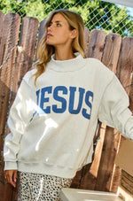 Jesus and God Reversible Sweatshirt