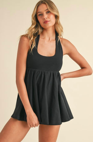Halter Babydoll Romper