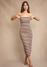 Tube Sweater Midi Dress