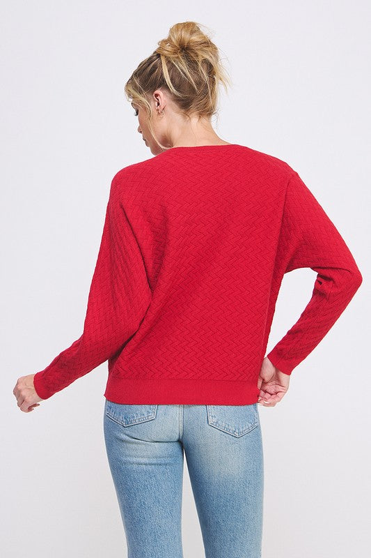 Herringbone Sweater