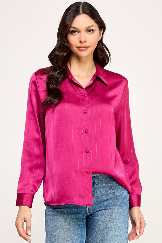Fuchsia Blouse