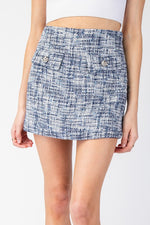 Tweed Skort