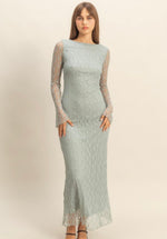 Lace Fitted Dress