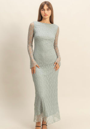 Lace Fitted Dress