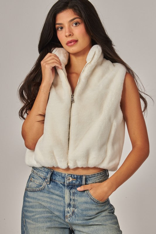 Bunny Fur Vest