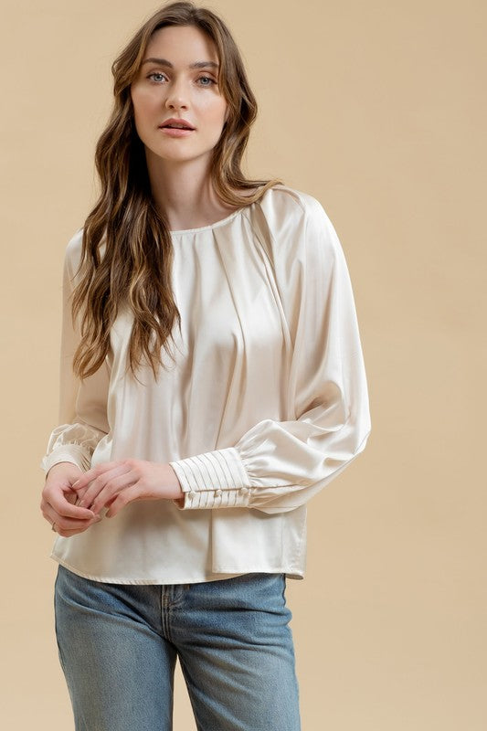 Bishop Sleeve Blouse