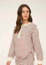 Striped Henley Top