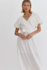 Bow Midi Dress