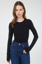 Mini-Rib Bodysuit