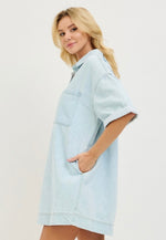 Denim Shirt Dress