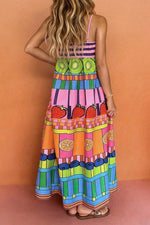 Playful Maxi Dress