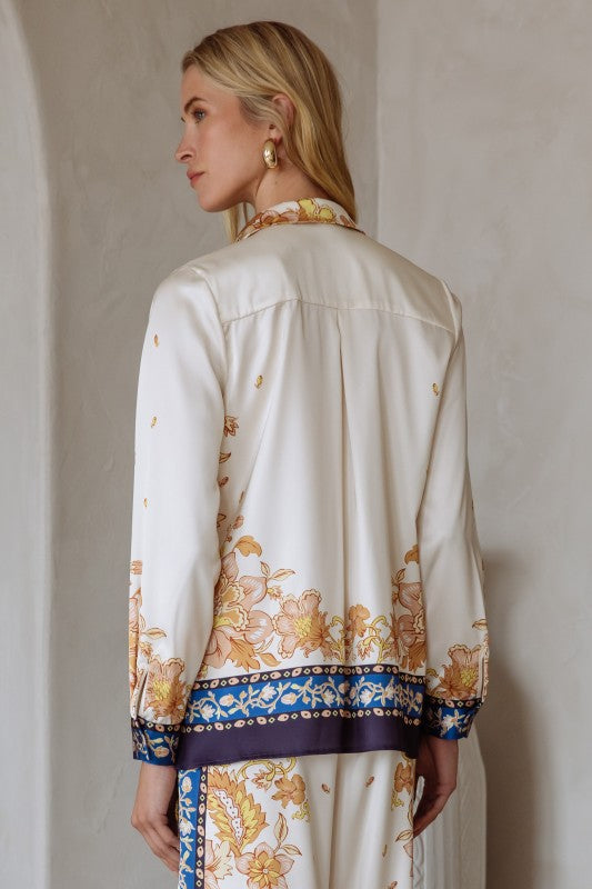 Bordered Blouse