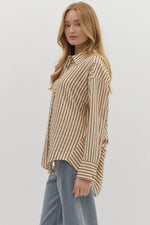 Draped Hem Top