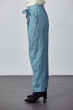 Belted Suede Pants