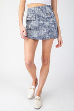 Tweed Skort