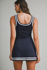 Contrast Trim Athletic Dress