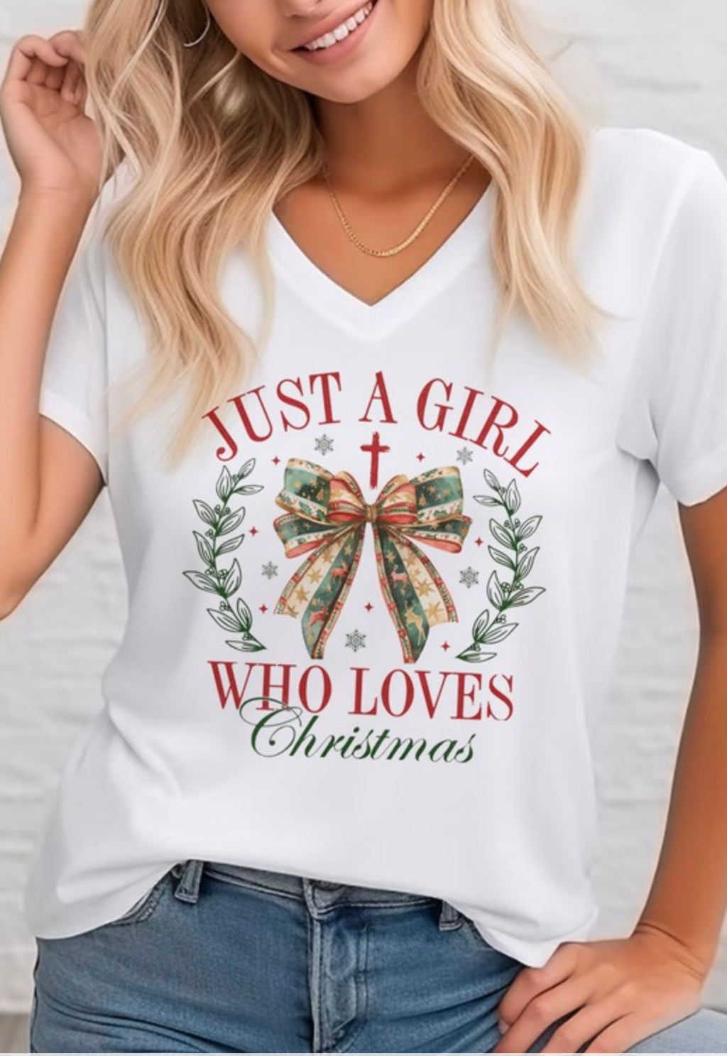 Just a Girl Graphic Tee