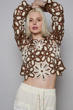 Floral Crochet Top