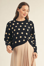 Soft Knotted Sweater