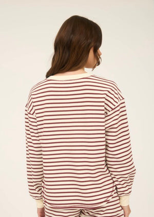 Striped Henley Top