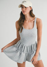 Grey Scuba Romper