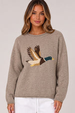 Mallard In Flight Sweater