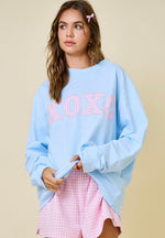 XOXO Patch Sweatshirt