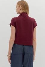 Mock Neck Pullover