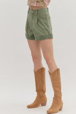 Roll-Up Hem Shorts