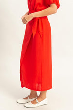 Crinkle Maxi Skirt