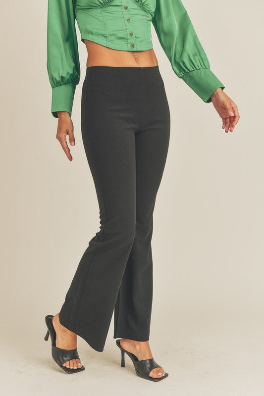 Fit And Flare Pants