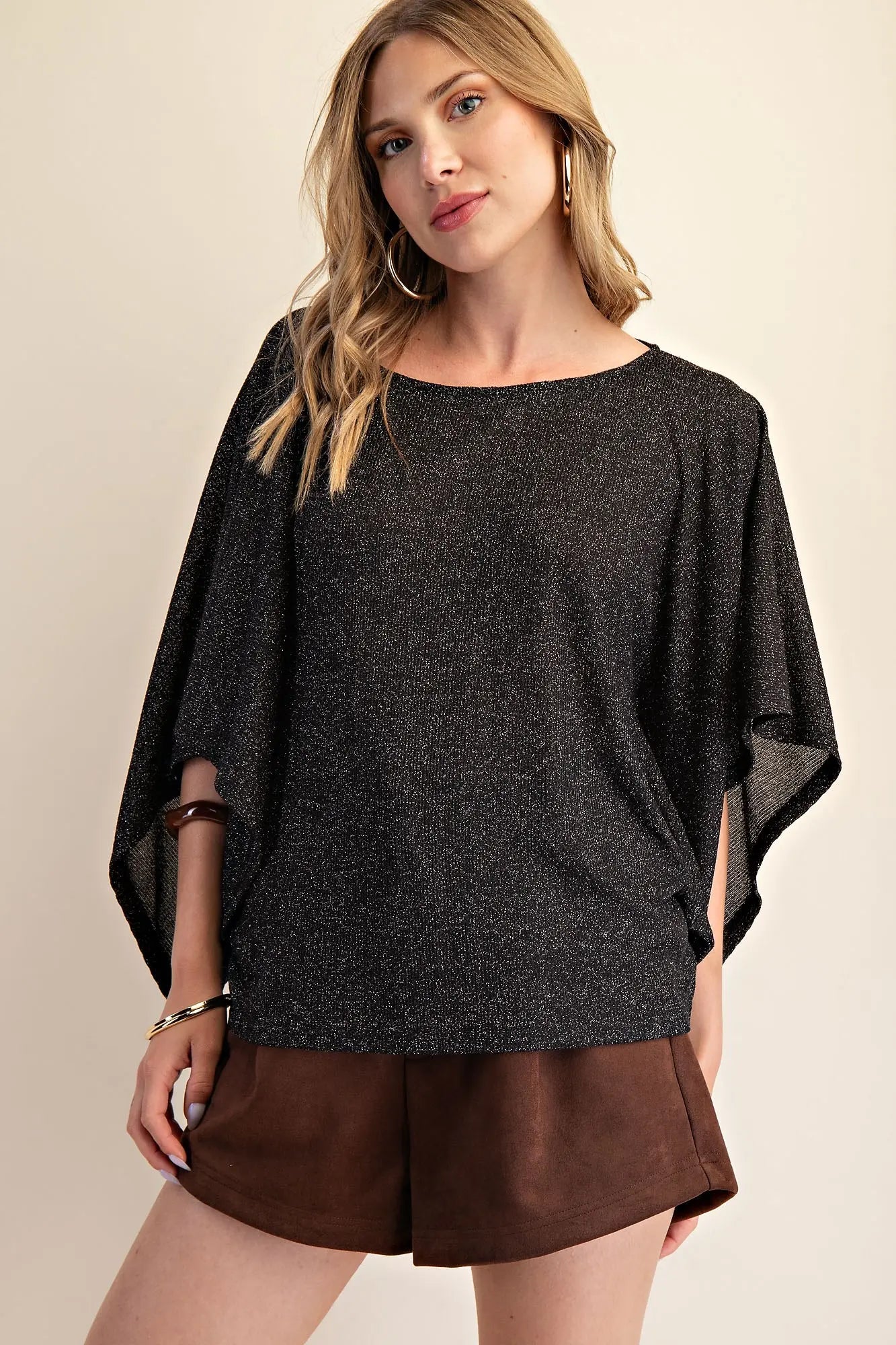 Shimmer Knit Top