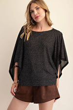 Shimmer Knit Top