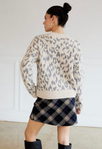 The Leopard Cardigan