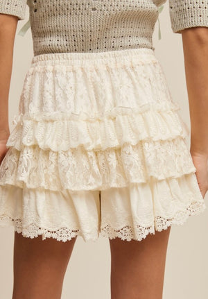 Flirty Lace Shorts
