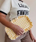 Ruffle Cosmetics Bag