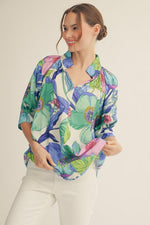 Standing Neckline Top