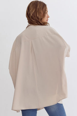 Ecru Dolman Blouse