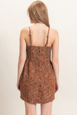 Paisley Twill Dress