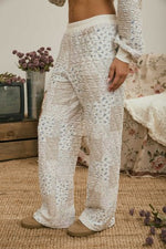 Multi-floral Patchwork Pants