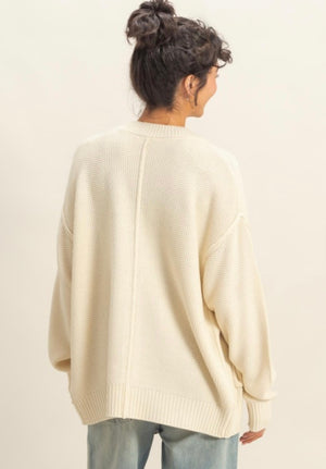 Charm Oversized Cardigan