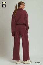 Cloudknit Marsala Pants