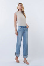 Mid-Rise Slim Jeans
