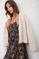 Embroidered Sweetheart Midi
