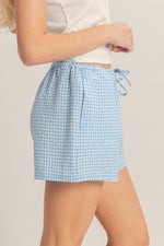 Relaxed Gingham Shorts