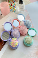 Brush-Mirror Compact