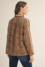 Wild Quarter Zip Top