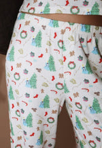 Gingerbread Rib Pajama Pants