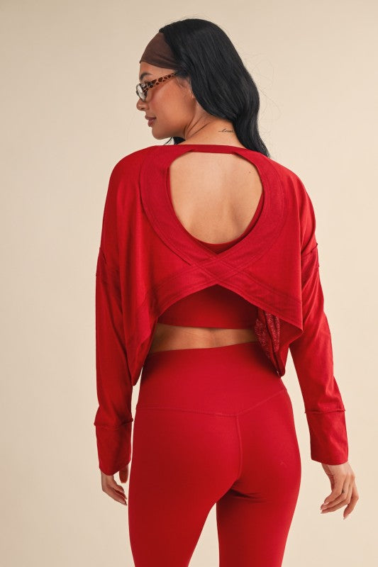 Cut-Out Layering Top